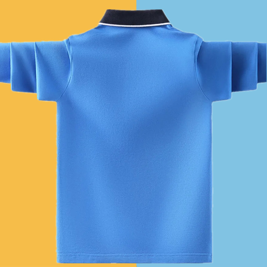 Kids School Uniform Polo Shirt - Summer Clothing Toddler ulasan dan harga