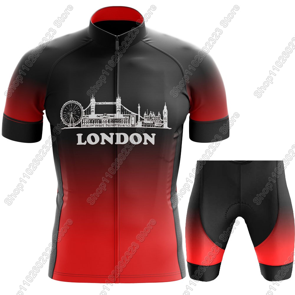 London Team Cycling Jersey 202 - Summer Clothing London ulasan dan harga