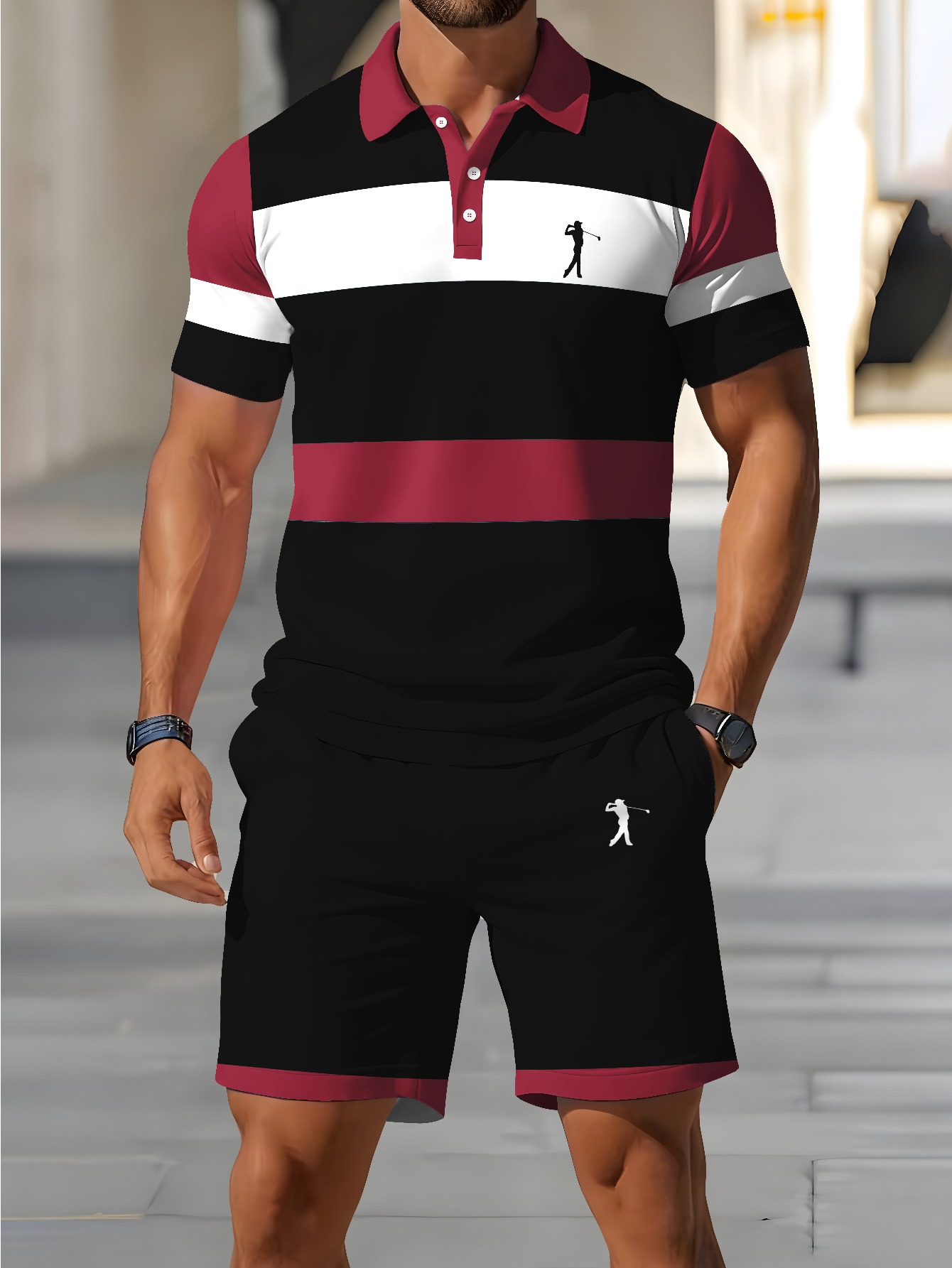 2026 Summer Men's Polo Shirt S - Summer Clothing Shops ulasan dan harga