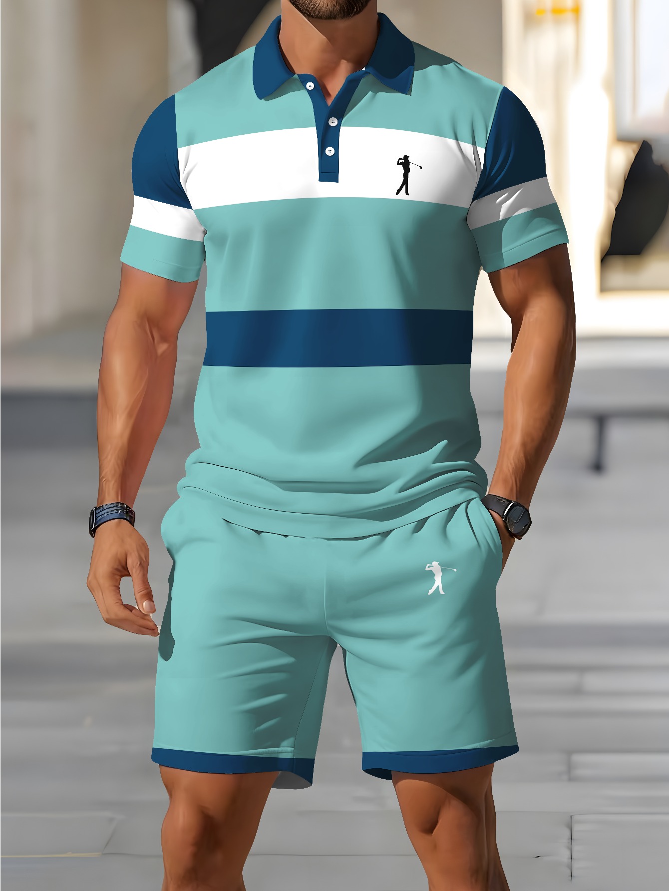 2026 Summer Men's Polo Shirt S - Summer Clothing Shops ulasan dan harga