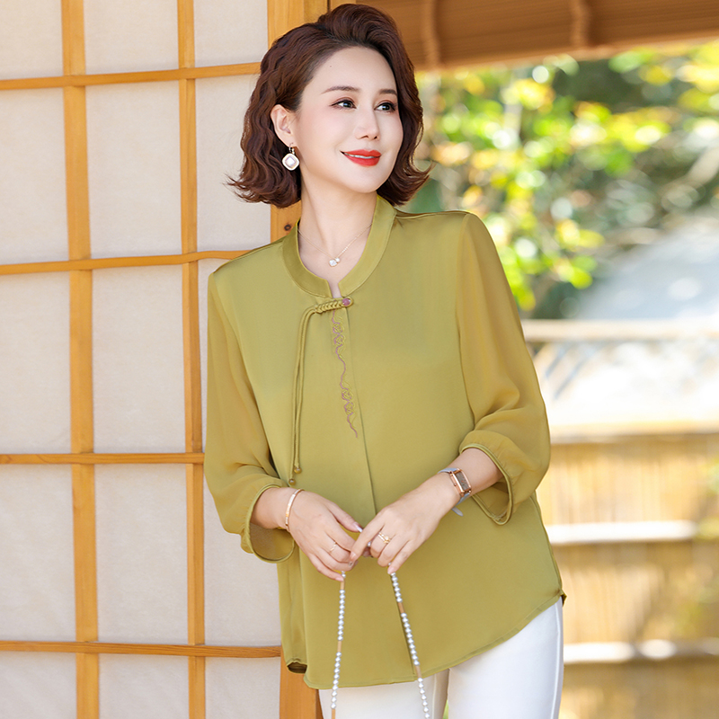Summer Solid Color Shirt Plus  - Summer Clothing For Plus Size Women ulasan dan harga