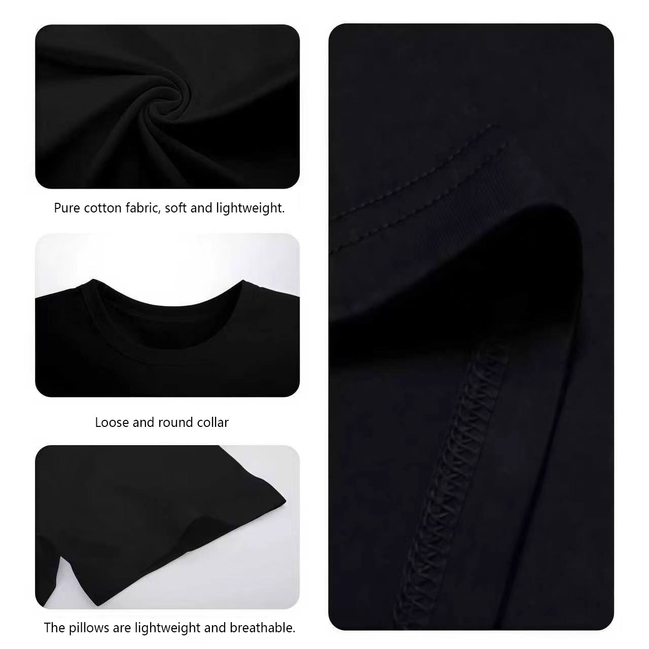 Casual short-sleeve T-shirt wi - Summer Clothing Deals ulasan dan harga