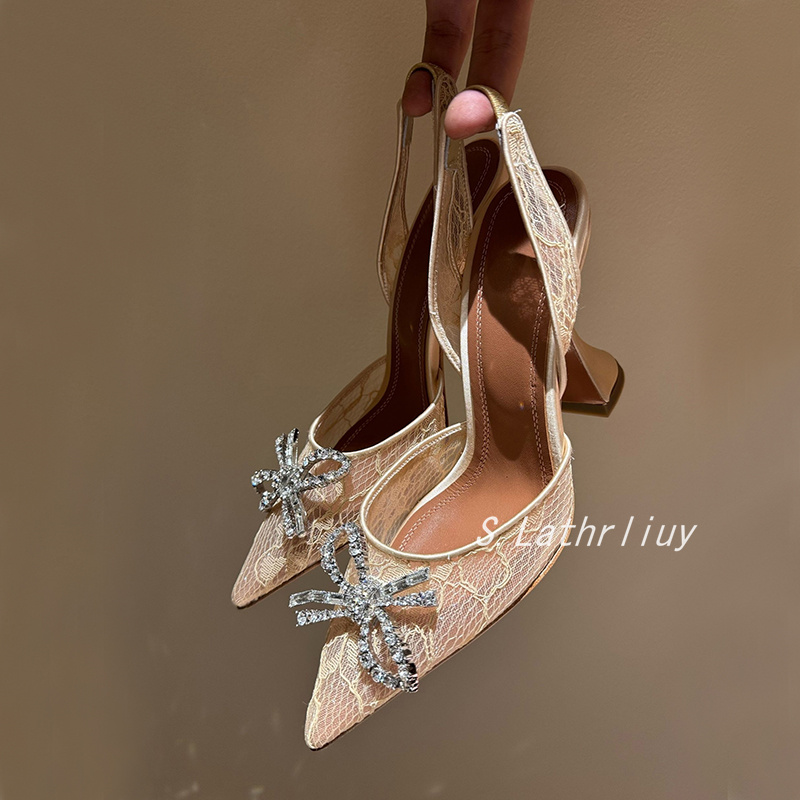 Sandals Rhinestone Flower Poin - Summer Clothing Elegant ulasan dan harga