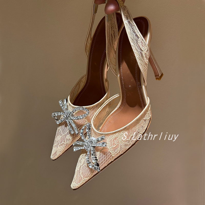 Sandals Rhinestone Flower Poin - Summer Clothing Elegant ulasan dan harga